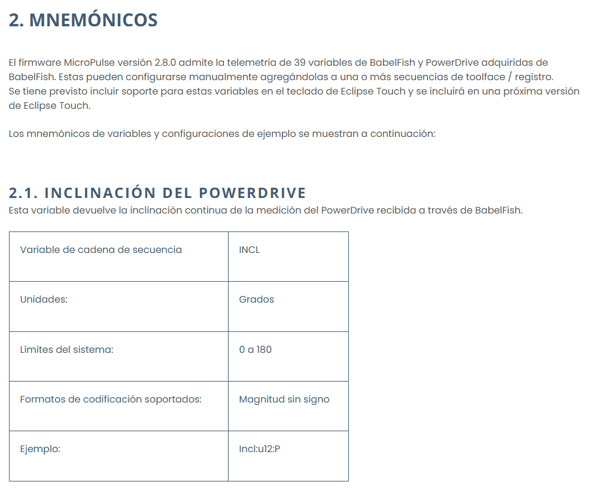 NOTA DE APLICACIÓN MICROPULSE: SOPORTE BABELFISH