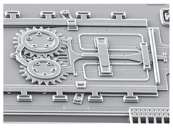 embrague microscópico mems