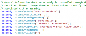 Integrating LabVIEW and C# 1